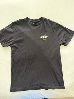 O'Neill Black Hawaii Logo Short Sleeve Tee